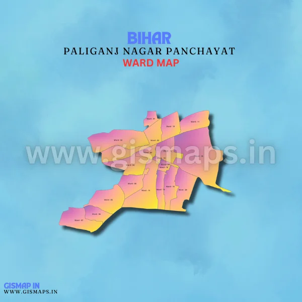 Paliganj Nagar Panchayat Ward Map